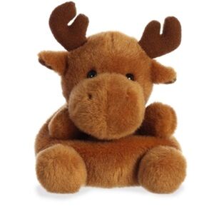 Aurora Adorable Palm Pals Cinnamon Moose Stuffed Animal Plush